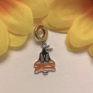 Bracelet Charm for Pandora Looney Tunes Daffy Duck Sterling Silver